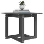 Solid gray pine wood coffee table 50x50x45 cm by vidaXL, Coffee table - Ref: Foro24-822174, Price: 34,17 €, Discount: %