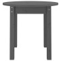 Couchtisch aus massivem grauem Kiefernholz Ø 45x40 cm von vidaXL, Couchtisch - Ref: Foro24-822334, Preis: 37,96 €, Rabatt: %