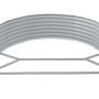 Jardinera arriate acero galvanizado antracita 214x140x36cm