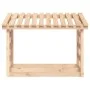 Holzscheithalter aus massivem Kiefernholz, 108 x 64,5 x 78 cm von vidaXL, Zubehör für Taschen und Brennholzhalter - Ref: Foro...