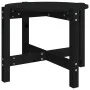 Couchtisch aus massivem schwarzem Kiefernholz, 62,5 x 45 cm von vidaXL, Couchtisch - Ref: Foro24-822306, Preis: 41,56 €, Raba...