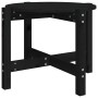 Solid black pine wood coffee table 62.5x45 cm by vidaXL, Coffee table - Ref: Foro24-822306, Price: 42,04 €, Discount: %