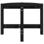 Solid black pine wood coffee table 62.5x45 cm by vidaXL, Coffee table - Ref: Foro24-822306, Price: 42,04 €, Discount: %