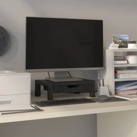 Soporte para monitor negro 43x30,5x13 cm de vidaXL, Muebles TV - Ref: Foro24-51722, Precio: 18,20 €, Descuento: %