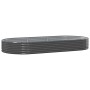 Jardinera arriate acero galvanizado antracita 296x140x36cm