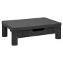 Schwarzer Monitorständer 43x30,5x13 cm von vidaXL, TV-Möbel - Ref: Foro24-51722, Preis: 18,22 €, Rabatt: %