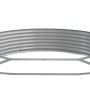 Jardinera arriate acero galvanizado antracita 296x140x36cm