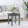 Solid gray pine wood coffee table Ø 55x45 cm by vidaXL, Coffee table - Ref: Foro24-822329, Price: 45,73 €, Discount: %