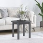 Solid gray pine wood coffee table Ø 55x45 cm by vidaXL, Coffee table - Ref: Foro24-822329, Price: 46,29 €, Discount: %