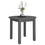 Couchtisch aus massivem grauem Kiefernholz Ø 55x45 cm von vidaXL, Couchtisch - Ref: Foro24-822329, Preis: 46,29 €, Rabatt: %