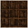Smoked oak shelf 98x29x97.5 cm by vidaXL, Bookcases and shelves - Ref: Foro24-815450, Price: 76,92 €, Discount: %