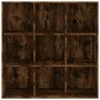 Smoked oak shelf 98x29x97.5 cm by vidaXL, Bookcases and shelves - Ref: Foro24-815450, Price: 75,37 €, Discount: %