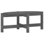 Couchtisch aus massivem grauem Kiefernholz, 87 x 48 x 35 cm von vidaXL, Couchtisch - Ref: Foro24-822324, Preis: 36,91 €, Raba...