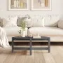 Solid gray pine wood coffee table 87x48x35 cm by vidaXL, Coffee table - Ref: Foro24-822324, Price: 36,91 €, Discount: %