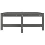 Solid gray pine wood coffee table 87x48x35 cm by vidaXL, Coffee table - Ref: Foro24-822324, Price: 36,91 €, Discount: %