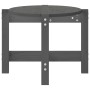Solid gray pine wood coffee table 87x48x35 cm by vidaXL, Coffee table - Ref: Foro24-822324, Price: 36,91 €, Discount: %