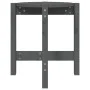 Solid gray pine wood coffee table Ø42.5x45 cm by vidaXL, Coffee table - Ref: Foro24-822314, Price: 24,60 €, Discount: %