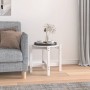 Solid white pine wood coffee table Ø52.5x45 cm by vidaXL, Coffee table - Ref: Foro24-822308, Price: 30,73 €, Discount: %