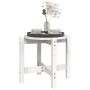 Solid white pine wood coffee table Ø52.5x45 cm by vidaXL, Coffee table - Ref: Foro24-822308, Price: 30,73 €, Discount: %