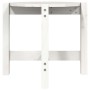 Solid white pine wood coffee table Ø52.5x45 cm by vidaXL, Coffee table - Ref: Foro24-822308, Price: 30,73 €, Discount: %