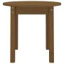 Solid pine wood honey brown Ø 45x40 cm coffee table by vidaXL, Coffee table - Ref: Foro24-822335, Price: 28,71 €, Discount: %