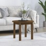 Mesa de centro de madera maciza de pino marrón miel Ø 55x45 cm de vidaXL, Mesas de centro - Ref: Foro24-822330, Precio: 36,19 €