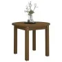 Honey brown solid pine wood coffee table Ø 55x45 cm by vidaXL, Coffee table - Ref: Foro24-822330, Price: 35,86 €, Discount: %