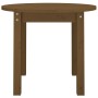 Honigbrauner Couchtisch aus massivem Kiefernholz Ø 55x45 cm von vidaXL, Couchtisch - Ref: Foro24-822330, Preis: 36,19 €, Raba...