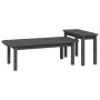 2-piece coffee table set in solid gray pine wood by vidaXL, Coffee table - Ref: Foro24-822364, Price: 61,52 €, Discount: %