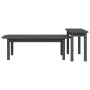 2-piece coffee table set in solid gray pine wood by vidaXL, Coffee table - Ref: Foro24-822364, Price: 61,52 €, Discount: %