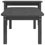 2-teiliges Couchtisch-Set aus massivem grauem Kiefernholz von vidaXL, Couchtisch - Ref: Foro24-822364, Preis: 61,52 €, Rabatt: %