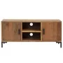 TV-Schrank aus massivem braunem Kiefernholz 110x35x48 cm von vidaXL, TV-Möbel - Ref: Foro24-349917, Preis: 162,49 €, Rabatt: %