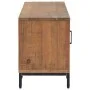 TV-Schrank aus massivem braunem Kiefernholz 110x35x48 cm von vidaXL, TV-Möbel - Ref: Foro24-349917, Preis: 162,49 €, Rabatt: %