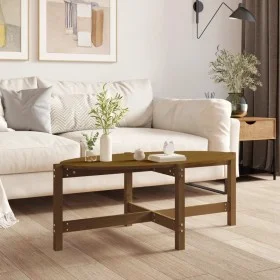 Massiver Couchtisch aus honigbraunem Kiefernholz, 118 x 63 x 45 cm von vidaXL, Couchtisch - Ref: Foro24-822320, Preis: 55,58 ...