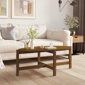 Solid honey brown pine wood coffee table 118x63x45 cm by vidaXL, Coffee table - Ref: Foro24-822320, Price: 55,91 €, Discount: %