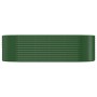 Jardinera arriate acero galvanizado verde 249x100x68 cm