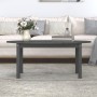 Solid gray pine wood coffee table 110x55x45 cm by vidaXL, Coffee table - Ref: Foro24-822344, Price: 71,40 €, Discount: %