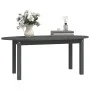 Couchtisch aus massivem grauem Kiefernholz, 110 x 55 x 45 cm von vidaXL, Couchtisch - Ref: Foro24-822344, Preis: 70,82 €, Rab...