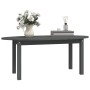 Solid gray pine wood coffee table 110x55x45 cm by vidaXL, Coffee table - Ref: Foro24-822344, Price: 71,40 €, Discount: %