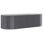 Jardinera arriate acero galvanizado antracita 249x100x68cm