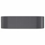 Jardinera arriate acero galvanizado antracita 249x100x68cm