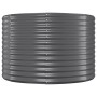 Jardinera arriate acero galvanizado antracita 322x100x68cm