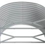 Jardinera arriate acero galvanizado antracita 322x100x68cm