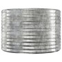 Jardinera arriate acero galvanizado plata 396x100x68 cm