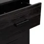 Massive Kiefer Kommode schwarz 42x35x110 cm von vidaXL, Schubladen - Ref: Foro24-349928, Preis: 186,58 €, Rabatt: %