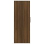 Schuhregal aus braunem Eichensperrholz, 32 x 35 x 92 cm von vidaXL, Schuhregale und Schuhorganisatoren - Ref: Foro24-816019, ...