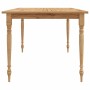 Mesa de bar plegable madera maciza de teca 90x65x105 cm