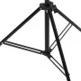 Schwarzer T-förmiger Hintergrundträger 201x60x(70-200) cm von vidaXL, Studiomontagen - Ref: Foro24-190253, Preis: 31,82 €, Ra...