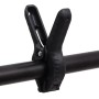 Schwarzer T-förmiger Hintergrundträger 201x60x(70-200) cm von vidaXL, Studiomontagen - Ref: Foro24-190253, Preis: 32,44 €, Ra...