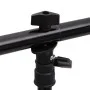 Schwarzer T-förmiger Hintergrundträger 201x60x(70-200) cm von vidaXL, Studiomontagen - Ref: Foro24-190253, Preis: 31,82 €, Ra...